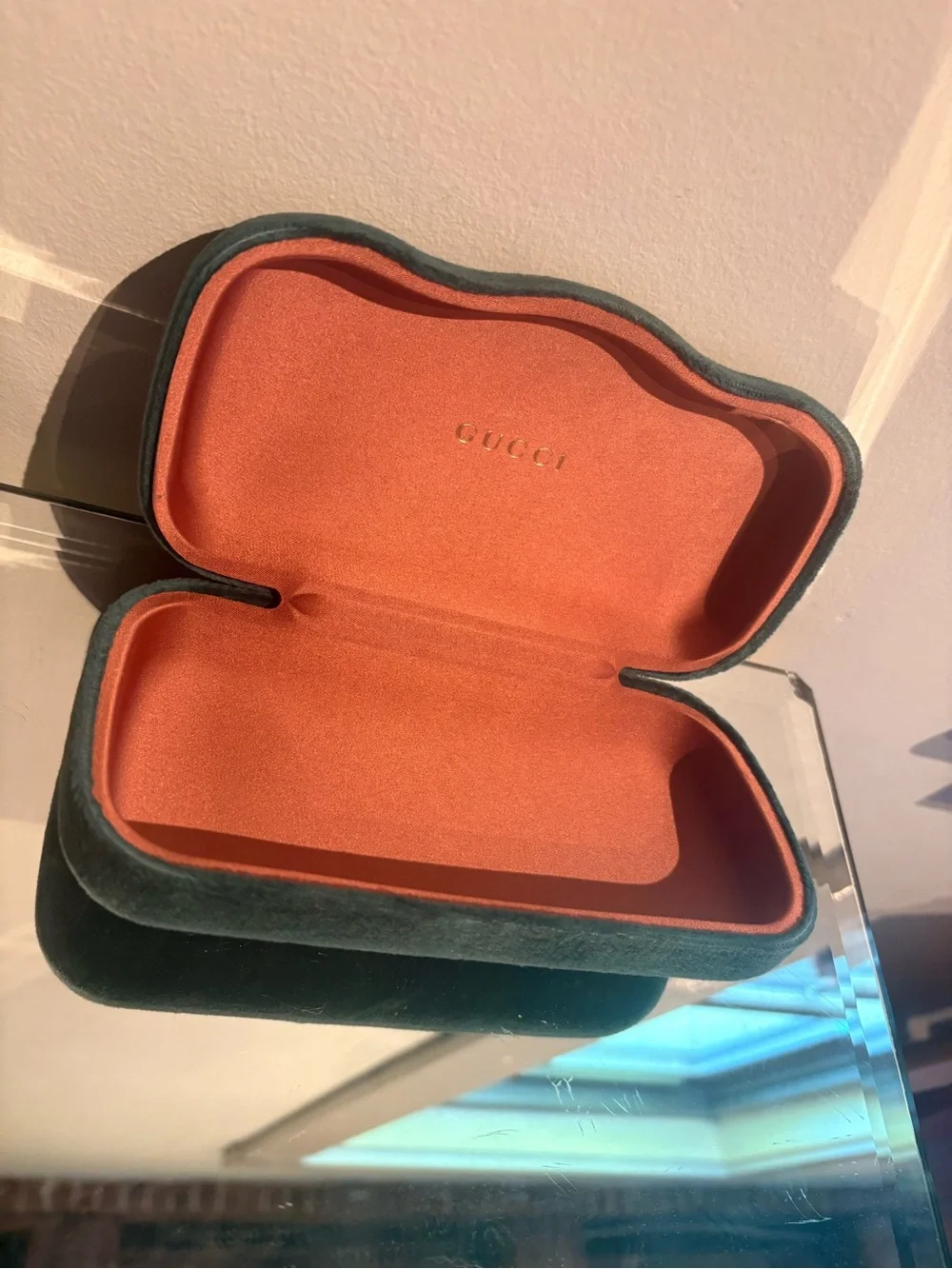Gucci hard protective sunglasses case